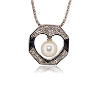 Necklace Salvini Woman in White Gold Diamante 0.17 Ct ADP17147 - ADP17147
